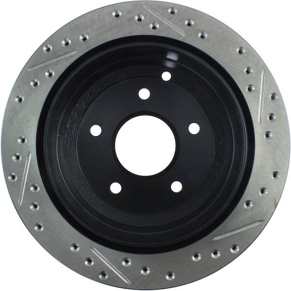 Sport Drilled/Slotted Brake Rotor,127.62090R